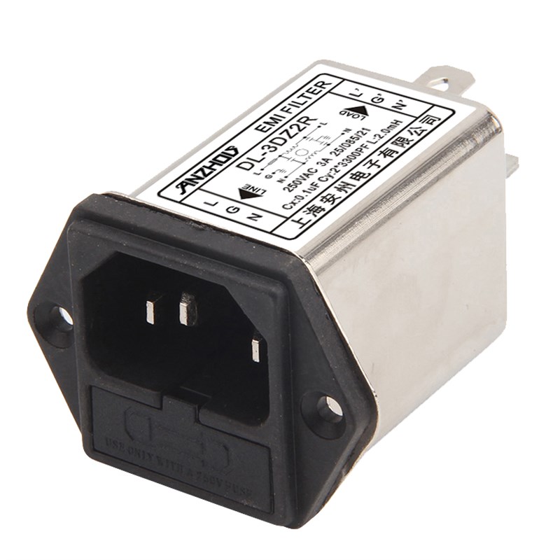 EMI FILTER 插座式滤波器DL-1DZ2R DL-3DZ2R DL-6DZ2R DL-10DZ2R