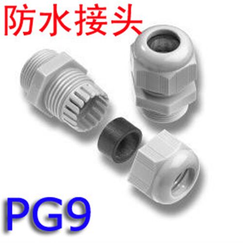 优质塑料电缆螺旋 防水接头 PG7 PG9 PG11 PG13.5 PG16 PG19 PG21