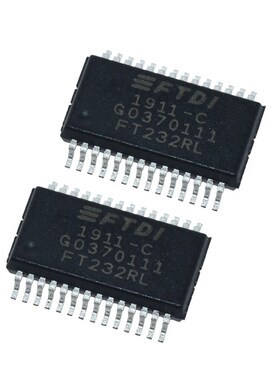 FT232RL-REEL RS232收发器 232转485 转usb转换器芯片 SSOP28封装