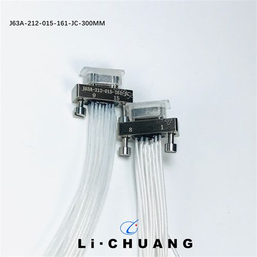 弯插印制板连接器J63A-2F2-015-431-TH J63A-212-015-161-JC-50cm