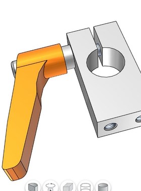 支柱固定夹KQKU MQKU AQKU KQK MQK AQK8 10 12 15 16 20 25 30