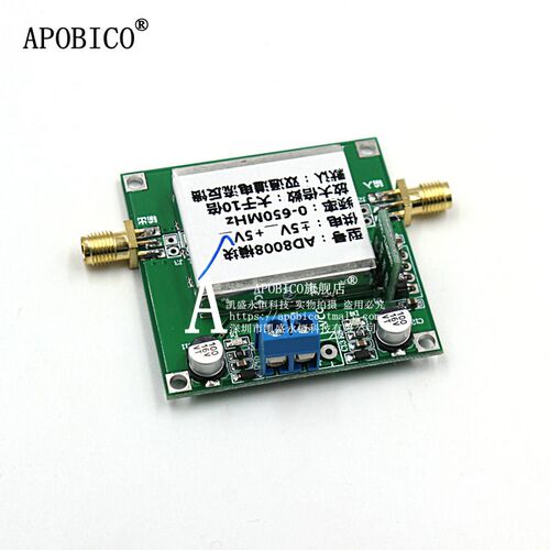 AD8008 模块 650MHZ 带宽 双通道 高性能、电流反馈型放大器