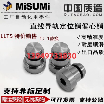 直线导轨用定位销LLT5偏心销效直调整llts安装尺寸1:1互换厂家销