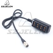 适用索尼 TAP扩展电源线 4针12v输出电源B口一分四D f55 FS7