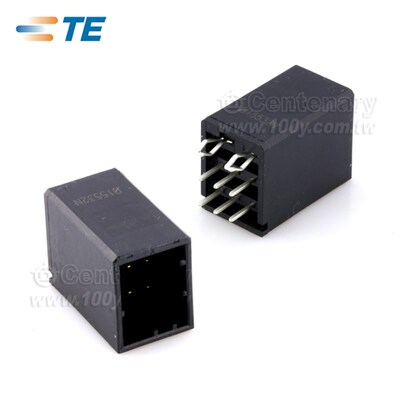 TE TYCO AMP 泰科安普连接器1318124-1 6P公座 D-2100D