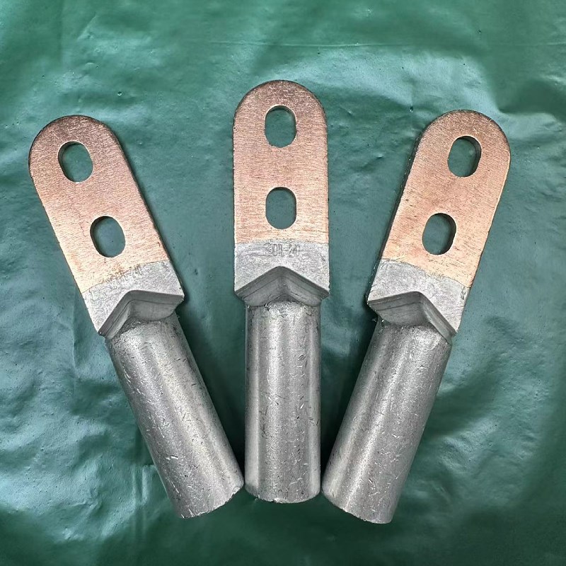 双孔铜铝鼻子 过度接线端子 接线耳DTLS线鼻子高压电缆线接头平方