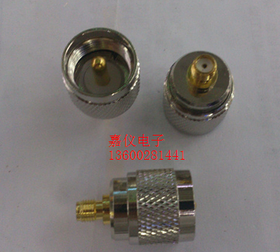 铜材UHF/SMA-JK 高频馈线转接头SMA母头/SLA16公优质射频转接头