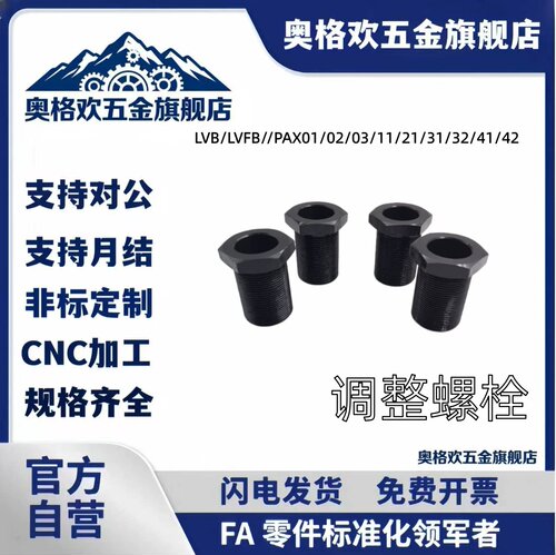 PAX31调整螺栓通孔细牙空心