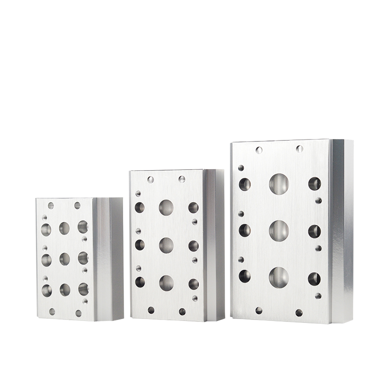 SMC型SY5120电磁阀汇流板底座SS5Y5/SS5Y3/SS5Y7-20-02/03/04阀板