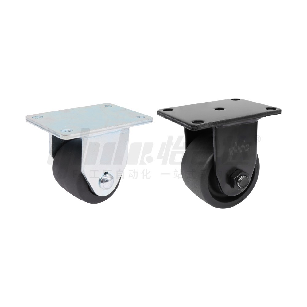 低重心脚轮中J-CRB11-D50-NR J-CRB16/17-D75 A B-NN重中载万向轮