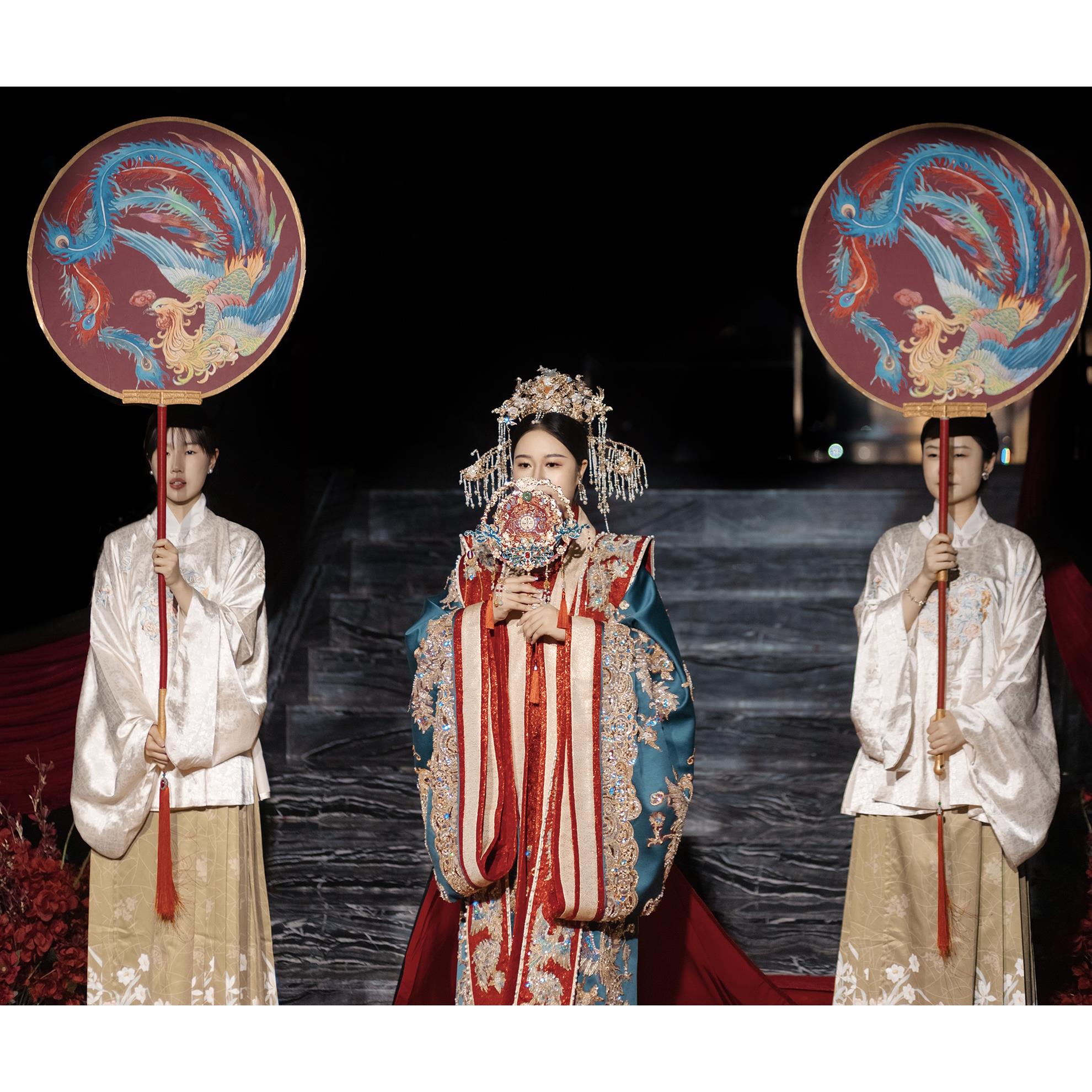 新疆包邮汉婚大团扇却扇礼障扇仪仗扇大扇子道具扇宫廷扇云母扇39