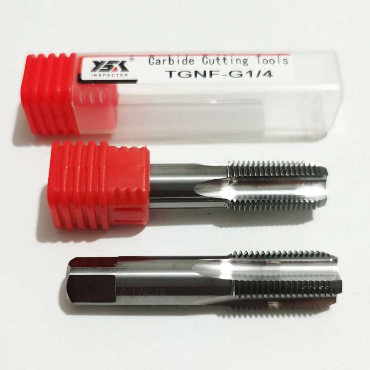 超硬高精整体钨钢硬质合金不锈钢用丝攻G ZG NPT RC PT管螺纹丝锥