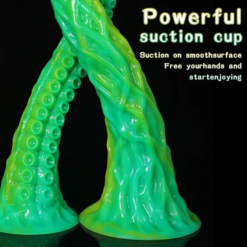 Long Butt Plug Silicrone Long Anal Plug Tentacle Dildo Penis