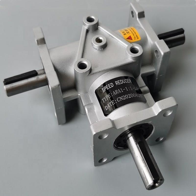 伞齿轮转向器 小型直角换向器 ARA1 锥齿轮箱 T型90度立式转角箱