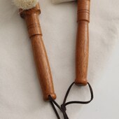 羊毛扫床刷长除尘刷乌檀木床上软毛洁刷子扫炕笤帚扬尘