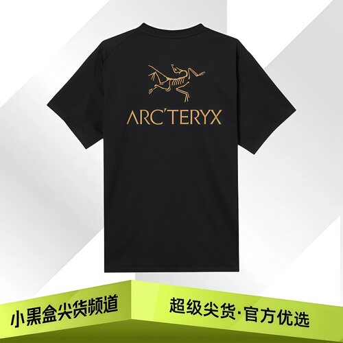 Arcteryx始祖鸟 BIRD WORD SHIRT 前后双标短袖T恤 男款 多色可选