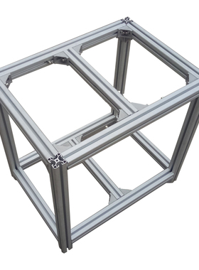 铝合金型材框架定制车间流水线防护罩支架鱼缸工业围栏欧标