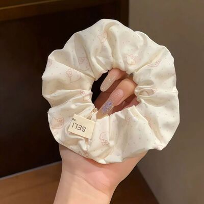 可爱韩系猫咪发圈甜美可爱气质大肠头绳简约设计少女发饰发绳新款