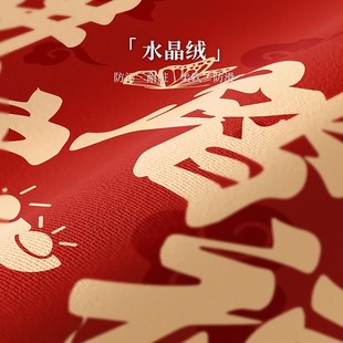 入户门地垫新年新款 2025新款 进门门垫防滑耐脏脚垫家用红色入户毯