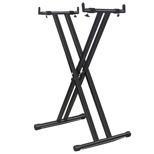 双管X型架子 电子琴架 电子琴架 加粗61键88键琴架 电子琴古筝架