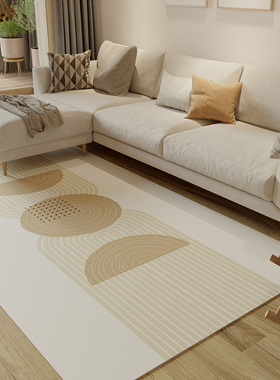 日系地垫客厅防水防滑prvc免洗可擦洗大面积皮革茶几毯垫子地板垫