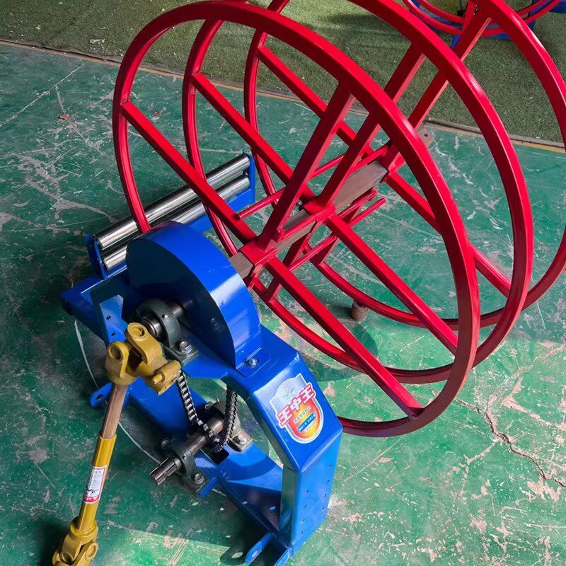 缠管器拖拉机后j传动轴收管浇地水管卷管器浇地喷灌滴管带回收机