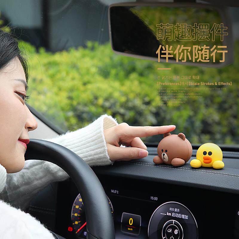 汽大内饰品摆件女神款网车红车载摆件创个性车0653上车内意装饰用