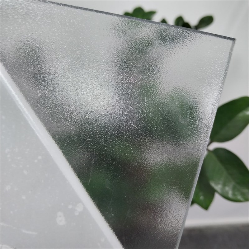 pc磨砂透光板聚碳酸酯板阻燃隔热耐高温阳光板磨砂塑料板pc板加工