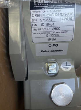 议价霍伯纳吉森HUBNER-GIESSEN编码器FGH8EEK+2800G-90G-NG-S-J/5