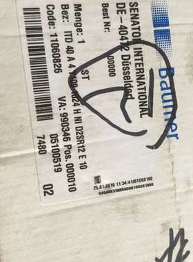 议价Baumer编码器 ITD40A4Y1091024HNID2SR12E10;11060826