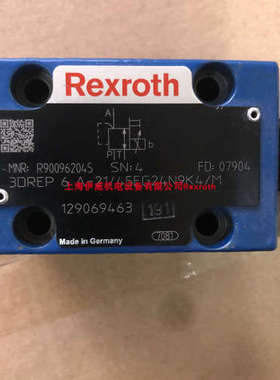 议价力士乐3DREP6A-21/45EG24N9K4/M R900962045力士乐比例阀