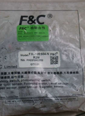 议价 F&C嘉准传感器F3L-12ES04-N R2M