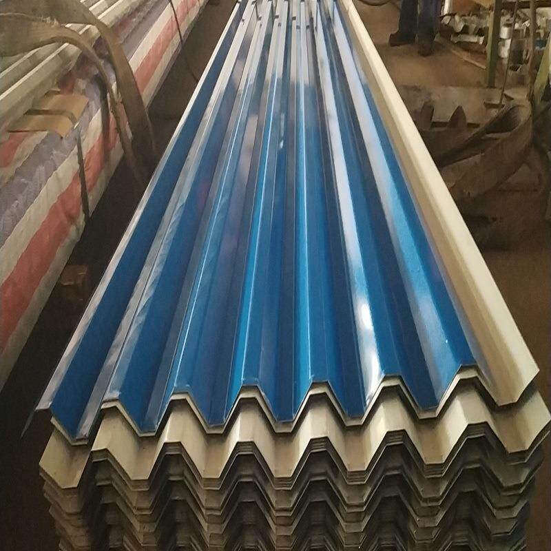 滨州梯型彩钢瓦 750型波浪彩涂板 可加工特殊颜色彩钢板 彩瓦