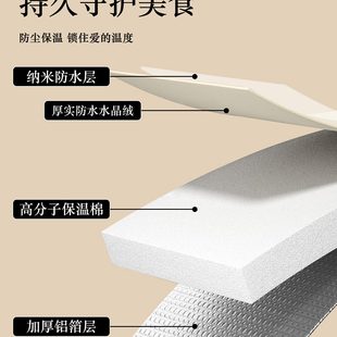2023盖菜罩菜可折叠餐桌冬天冬季 食神器新款 饭桌饭菜保温家用剩物