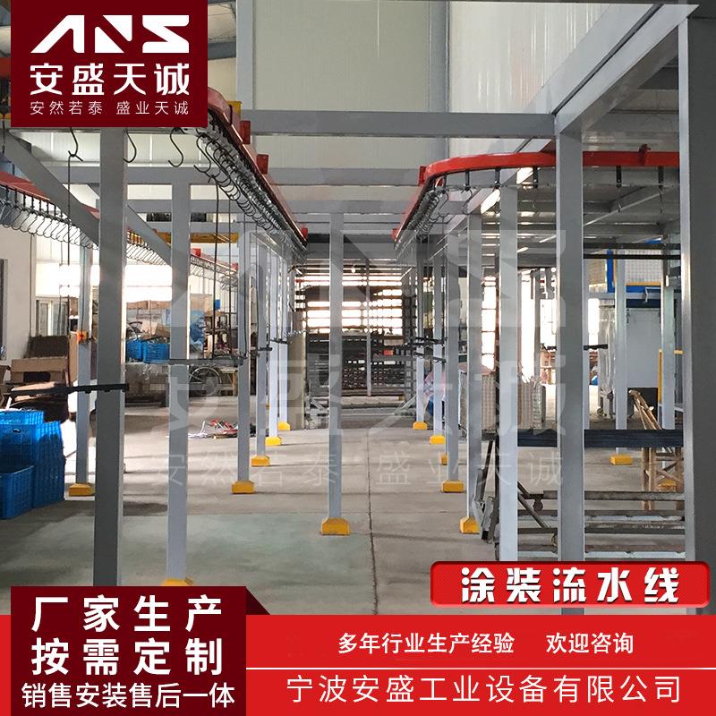 供应静电喷涂设备 涂装生产线 家具轮毂喷涂设备 全自动输送设备