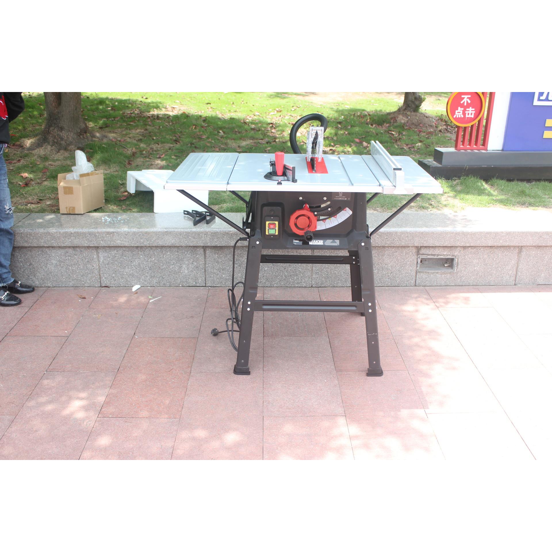 10寸多功能木工推台锯工作台切割机 电动工具装修锯无尘电锯