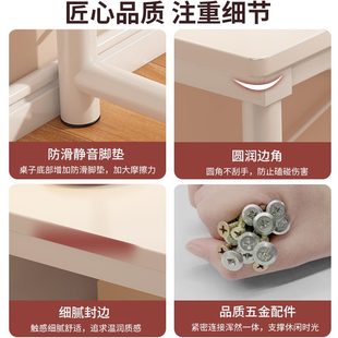 电脑桌 窄缝简易双层学生小型书桌出租子女生床边桌卧室家用屋台式