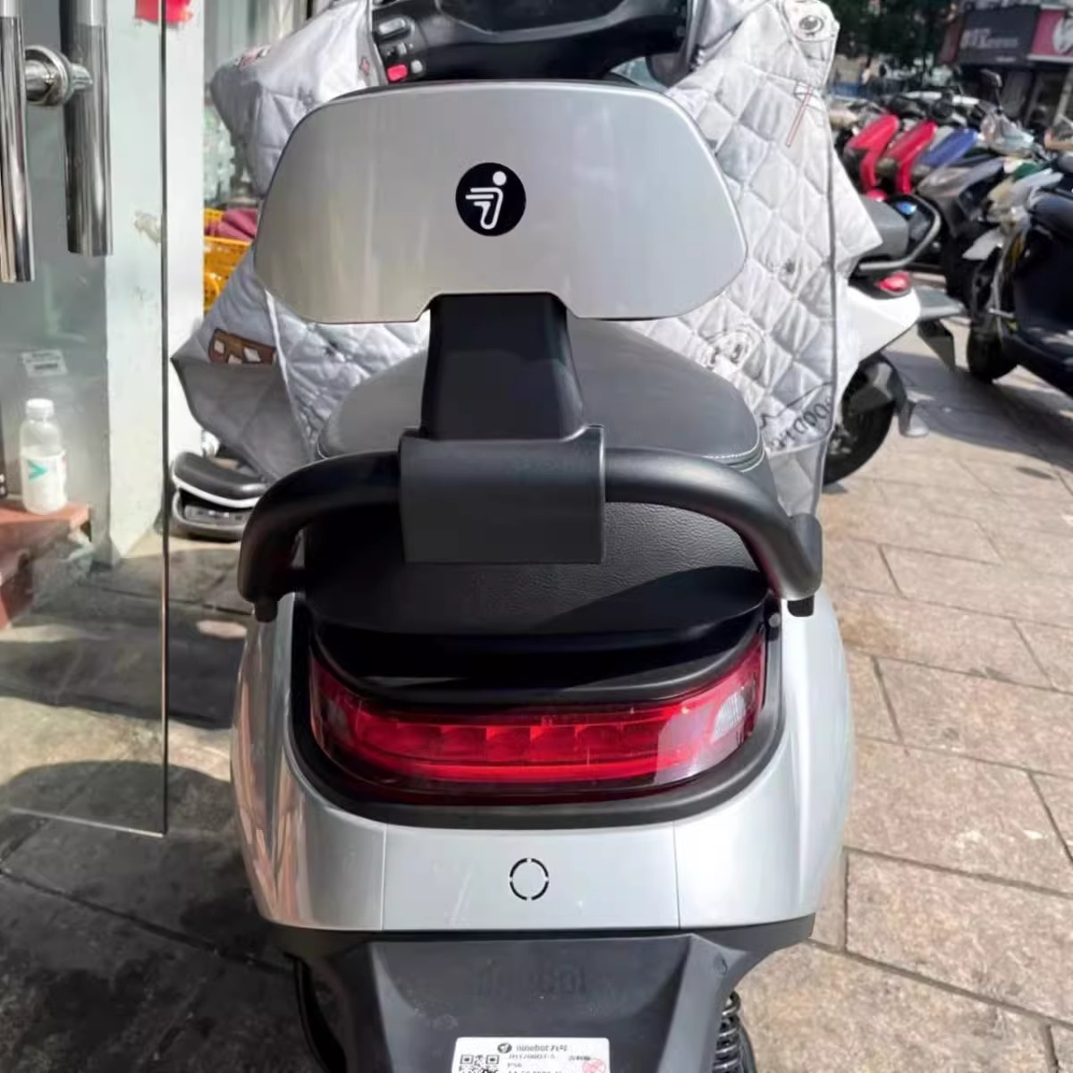 九号Nzmix靠背原厂电动车九号N70E100F90C90M95/BMAX后座专用配件