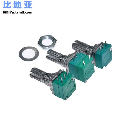 RK097NS G单联双联电位器 B5K/10K/20K/50K/100K功放电位器音响