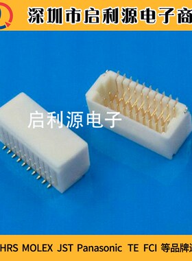 JST板对线连接器SM30B-SRDS-G-TF(LF)(SN) 30PIN 侧插针座 现货