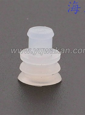 适用于白色国产 盲堵φ:6.1   H:7.8 连接器盲堵堵