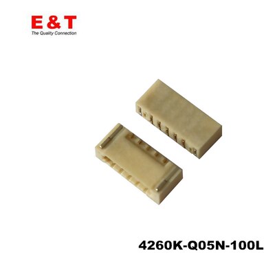 恩得利SUR 0.8 刺破式连接器 线对板插座板端4260K-F05N-00L卧贴