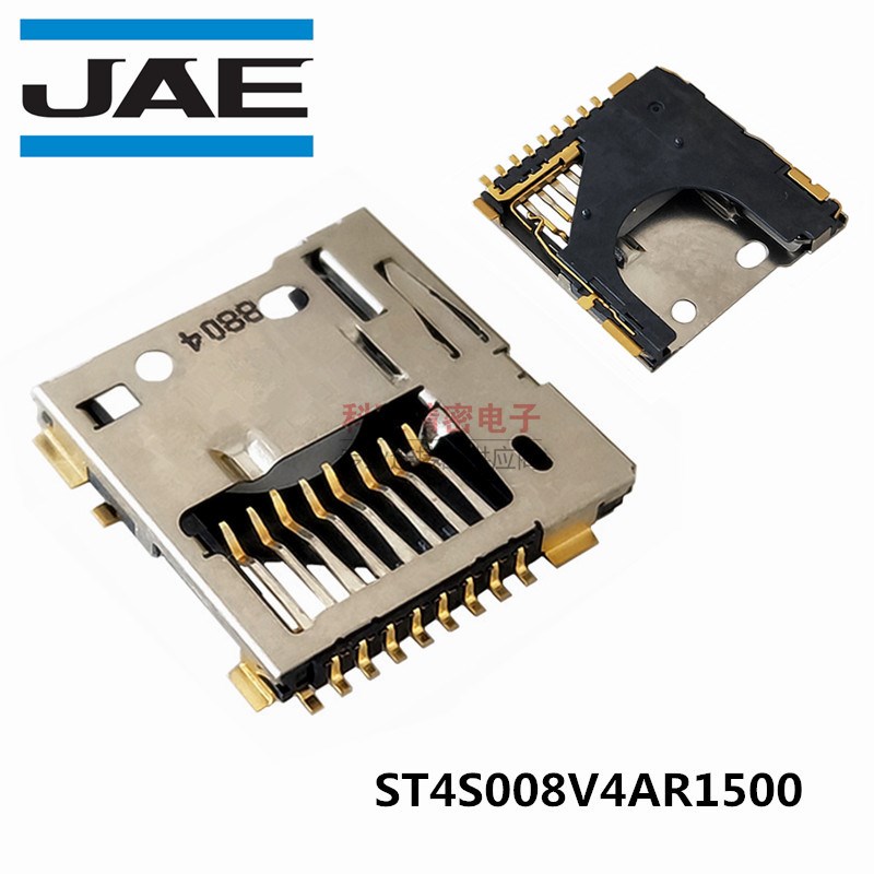 JAE原装8P micro SD  TF卡座 ST4S008V4AR1500现货清仓