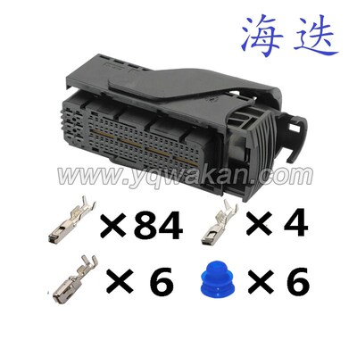 3-1534904-4适用于大众发动机电脑板插头DJ7947-0.6-1.5-2.8-21