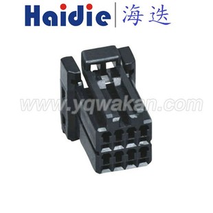 CRV-8P黑公壳适用于汽车改装后视镜车灯连接器接插件DJ7082S-1-11