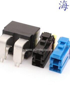 适用于汽车PCB焊板弯针座连接器卡车EPS电源线到板端卧式MG643681