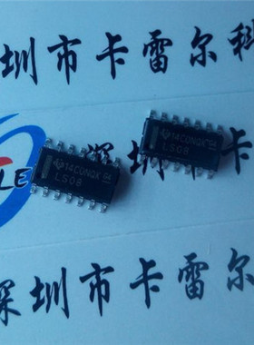 SN74LS08DR 德洲TI 进口原装 SOP-14 反相缓冲器/驱动器