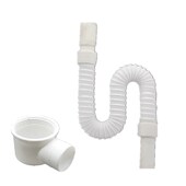 包邮 浴缸排水管淋浴房加长下水管浴缸去水管 塑料管 浴缸下水软管