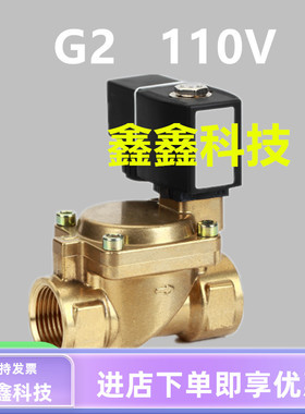 电磁阀G2口径两位两通电磁阀配件DN50AC110V16BAR定做电磁阀NBR