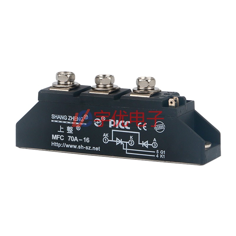 MFC70A-16上整混合模块 晶闸管整流管混合模块 MFC70A1600V 全新